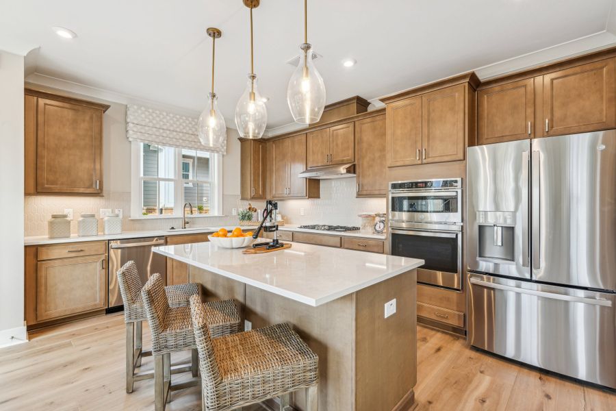 Representative furnished interior of a home built from the Wilson by Tri Pointe Homes in Holding Village, Wake Forest (Image 5).