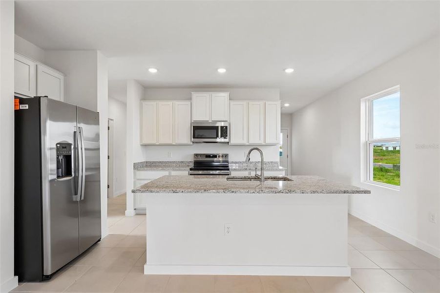 Furnished interior view inside a new home in Hamilton Bluff, Haines City (Image 5).