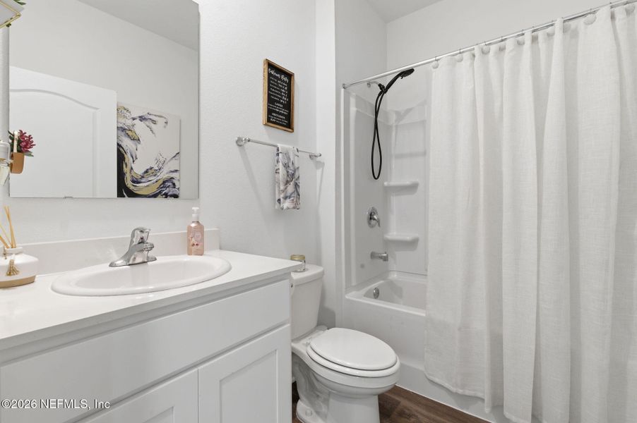 Furnished interior view inside a new home in Entrada, St. Augustine (Image 17). Furnished interior view inside a new home in Entrada, St. Augustine (Image 17).