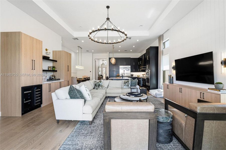 Furnished interior view inside a new home in , Boca Raton (Image 19).