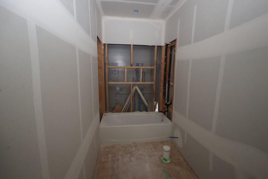 In-progress construction of a new home in ARTAVIA 45' Homesites, Conroe, TX (Image 7).