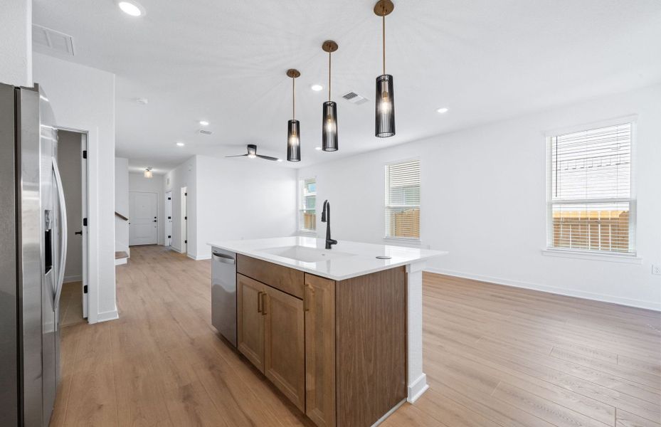 Furnished interior view inside a new home in Woodside, Georgetown (Image 5). Furnished interior view inside a new home in Woodside, Georgetown (Image 5).