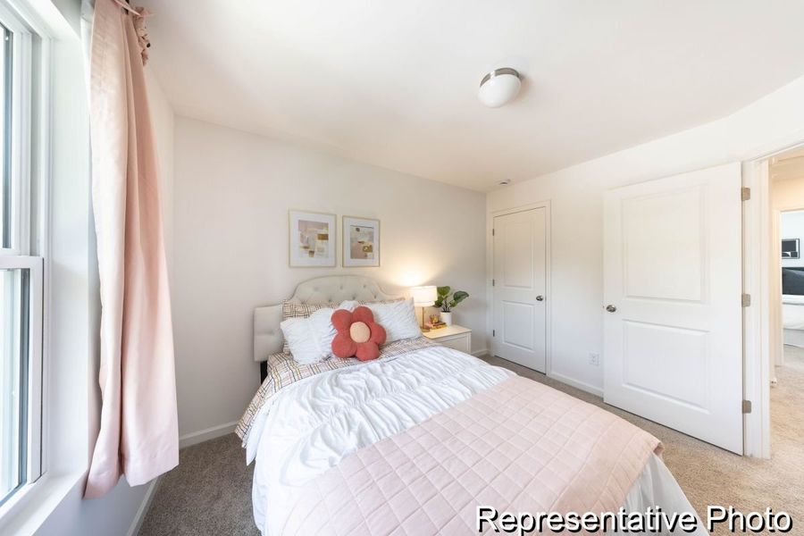 Furnished interior view inside a new home in Towns at Cliffwood (Condos), Concord (Image 18).