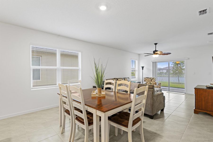 Furnished interior view inside a new home in , Port St. Lucie (Image 17).