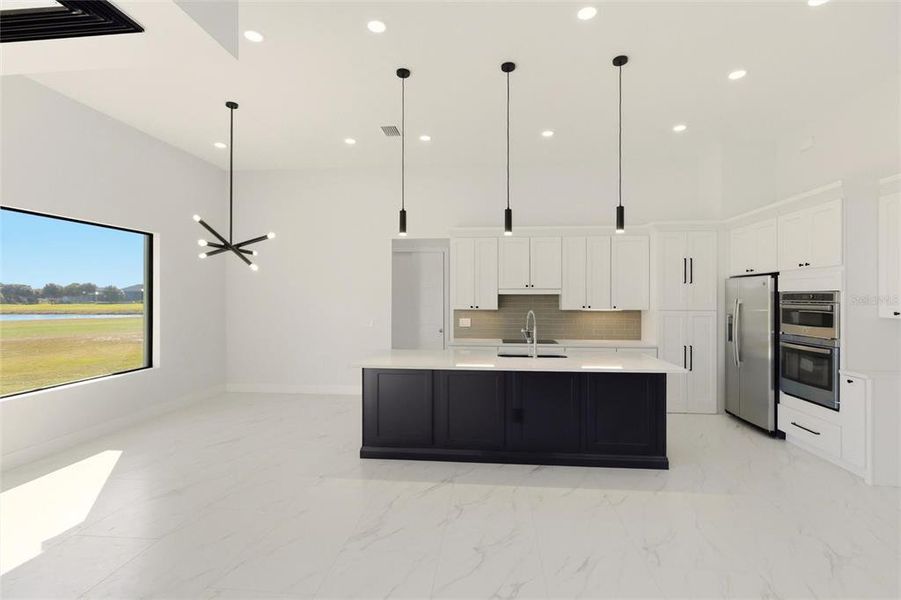 Furnished interior view inside a new home in , Rotonda West (Image 7).