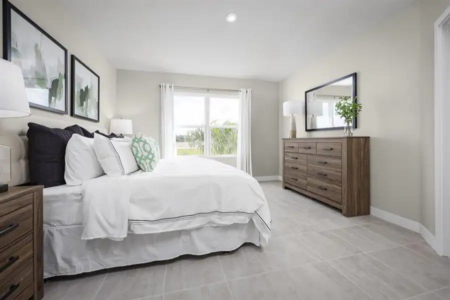 Furnished interior view inside a new home in Waverly Homes, Port St. Lucie (Image 8).