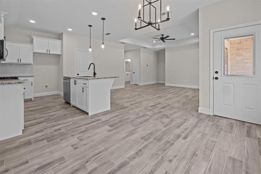 Furnished interior view inside a new home in , Lindale (Image 8).