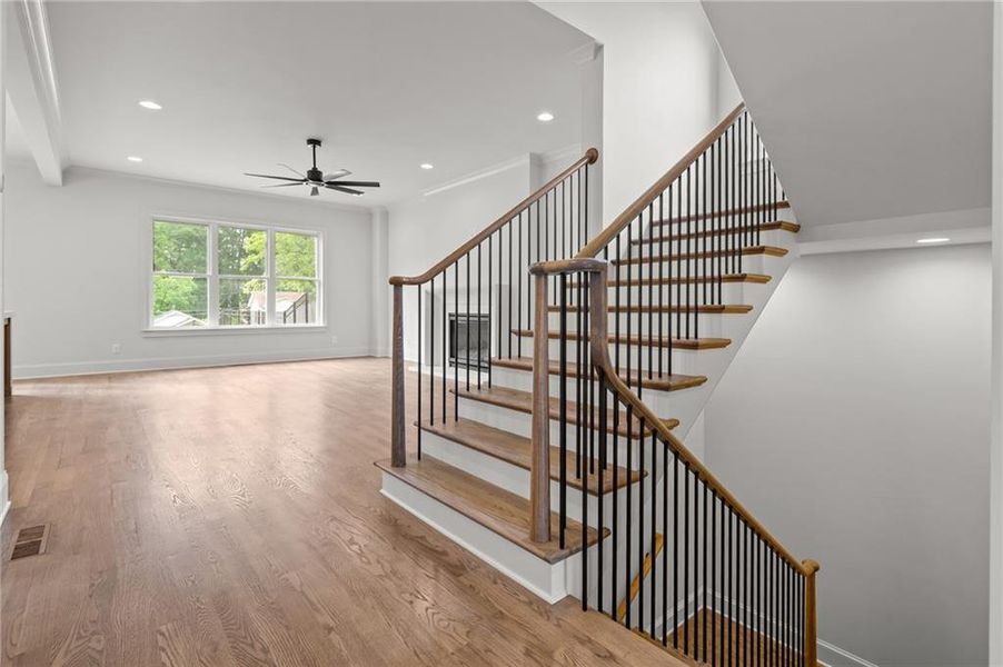 Spacious, unfurnished interior of a new home in , Buford (Image 51).