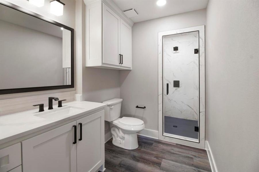 Furnished interior view inside a new home in , Bullard (Image 9).