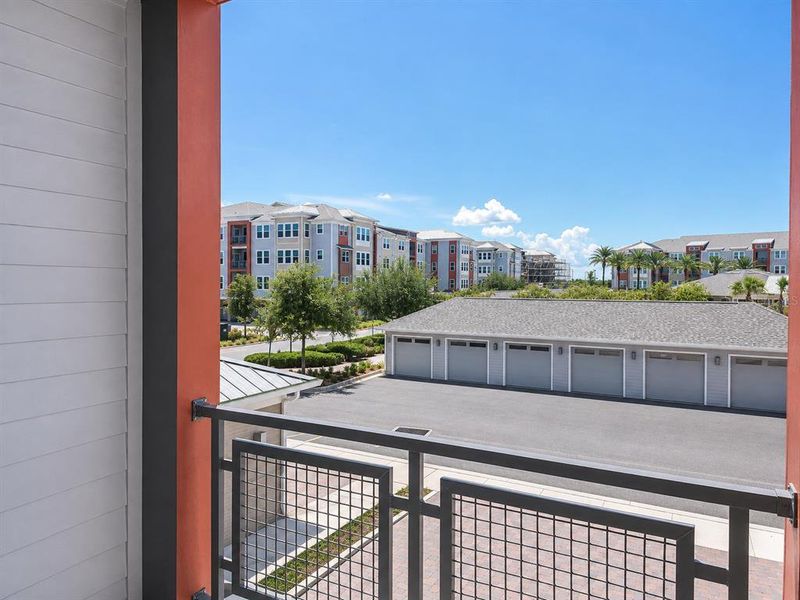 Exterior details and patio area of a home in Gatherings® of Lake Nona, Orlando (Image 16).