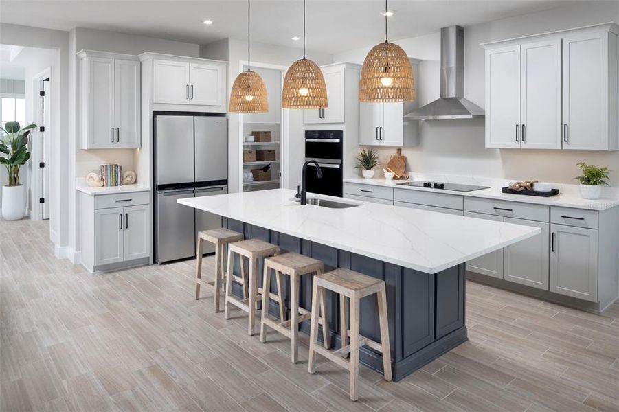 Furnished interior view inside a new home in Lakespur at Wellen Park, Venice (Image 4).