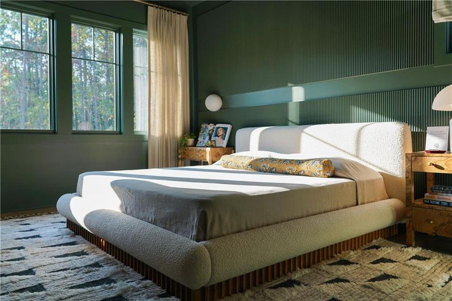 Furnished interior view inside a new home in , Chattahoochee Hills (Image 17). Furnished interior view inside a new home in , Chattahoochee Hills (Image 17).