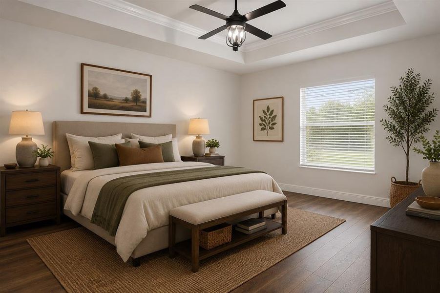 Furnished interior view inside a new home in , Weeki Wachee (Image 8).