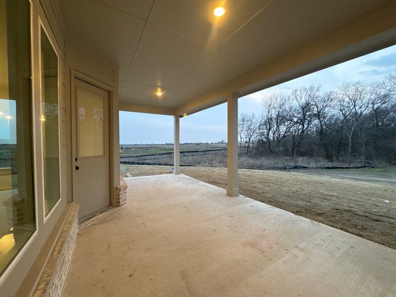 Exterior details and patio area of a home in Terra Escalante, Blue Ridge (Image 17). Exterior details and patio area of a home in Terra Escalante, Blue Ridge (Image 17).