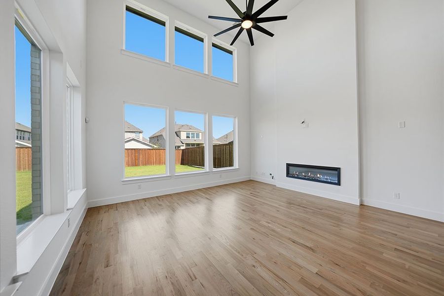 Spacious, unfurnished interior of a new home in Inspiration - Paradise Village, Lucas (Image 23). Spacious, unfurnished interior of a new home in Inspiration - Paradise Village, Lucas (Image 23).