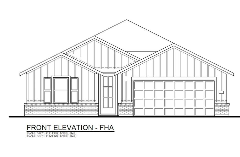 Farmhouse A Elevation