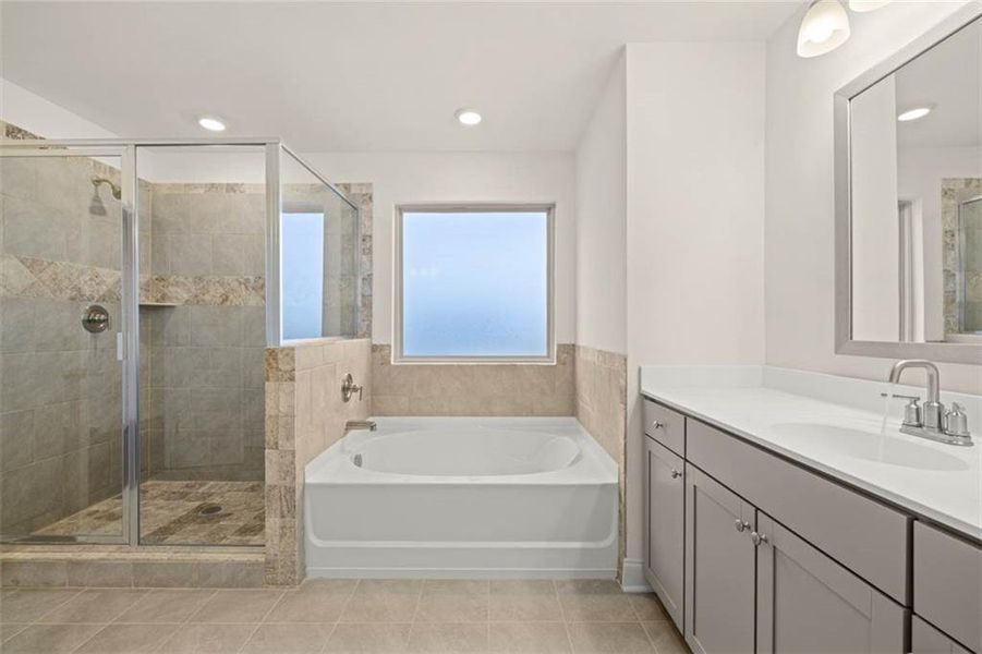 Furnished interior view inside a new home in Wildwood, Covington (Image 9).