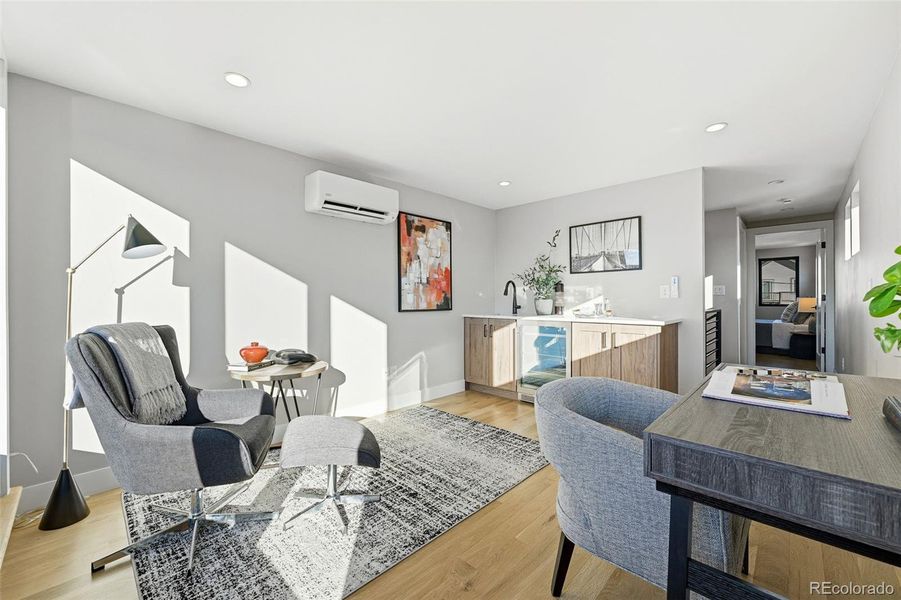 Furnished interior view inside a new home in , Denver (Image 38). Furnished interior view inside a new home in , Denver (Image 38).