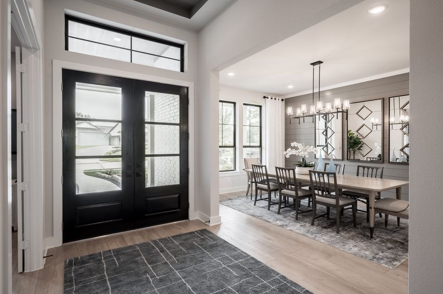 Image 10 representing the Meritage by Tri Pointe Homes in Legacy Grove, Montgomery, TX.