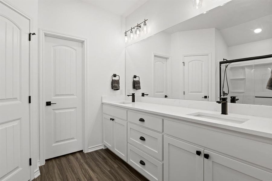 Furnished interior view inside a new home in , Mount Pleasant (Image 17).