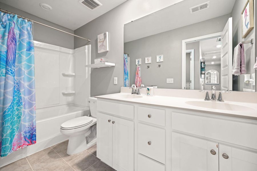 Furnished interior view inside a new home in Cypress Preserve: Juniper Collection, Moncks Corner (Image 6).