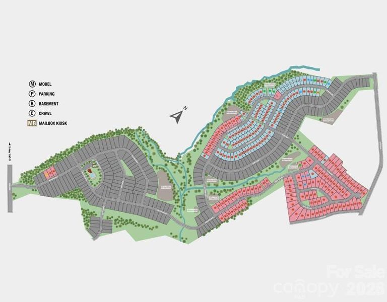 Stafford at Langtree Site Map