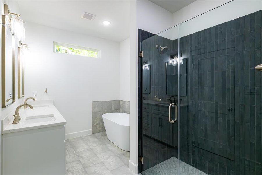 Furnished interior view inside a new home in , Garland (Image 10).