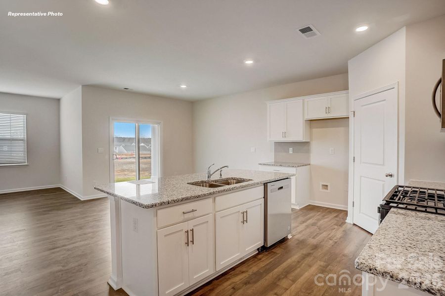 Furnished interior view inside a new home in Woodhaven at Chester, Chester (Image 3).