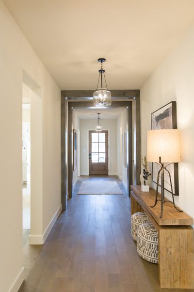 Representative furnished interior of a home built from the 5541 by Tradition Homes in Mustang Lakes, McKinney (Image 10).