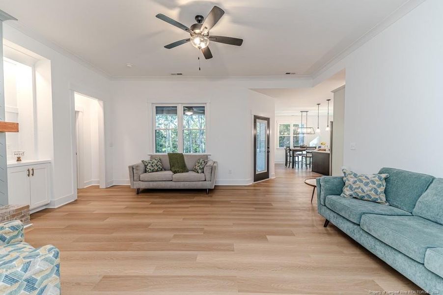 Living Room View from Foyer