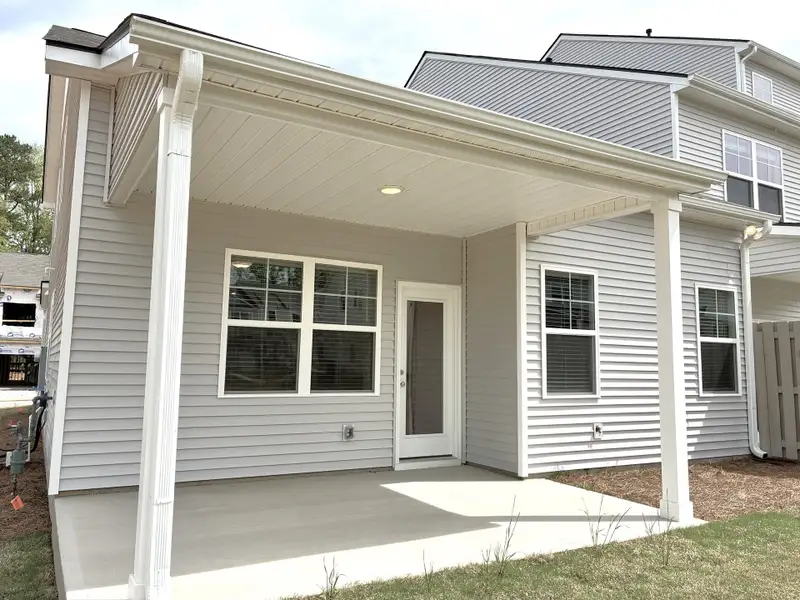 Exterior details and patio area of a home in Miller Park, Greenville (Image 3). Exterior details and patio area of a home in Miller Park, Greenville (Image 3).