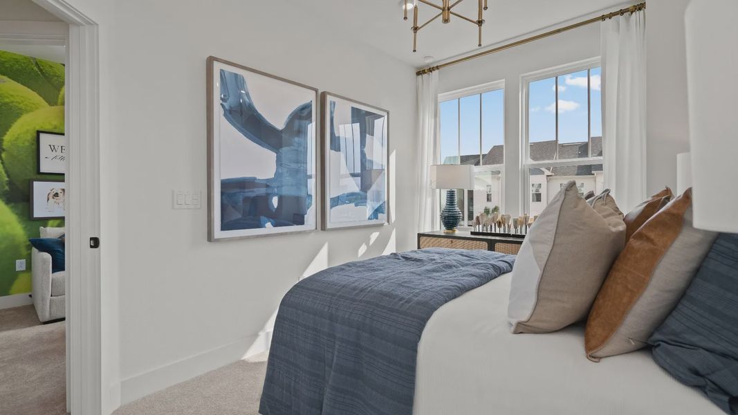 Furnished interior view inside a new home in Parkview at Hamlin, Winter Garden (Image 40). Furnished interior view inside a new home in Parkview at Hamlin, Winter Garden (Image 40).