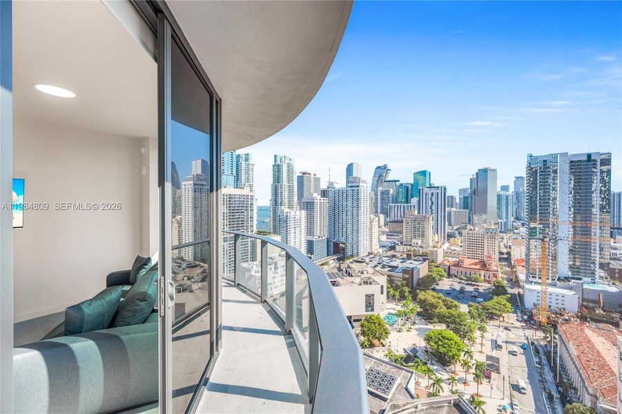 Condo located in Miami, FL showcasing its design and architecture (Image 3). Condo located in Miami, FL showcasing its design and architecture (Image 3).