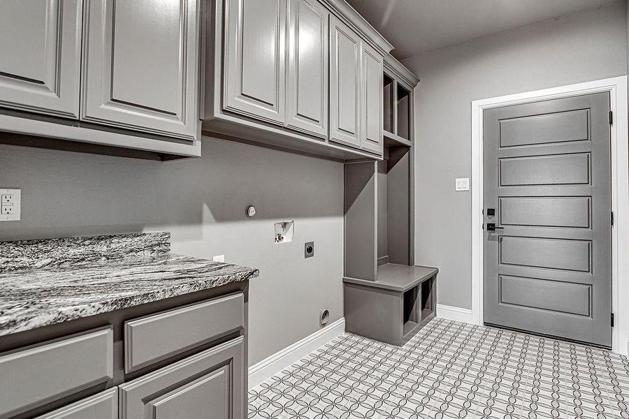 Furnished interior view inside a new home in , Godley (Image 10).