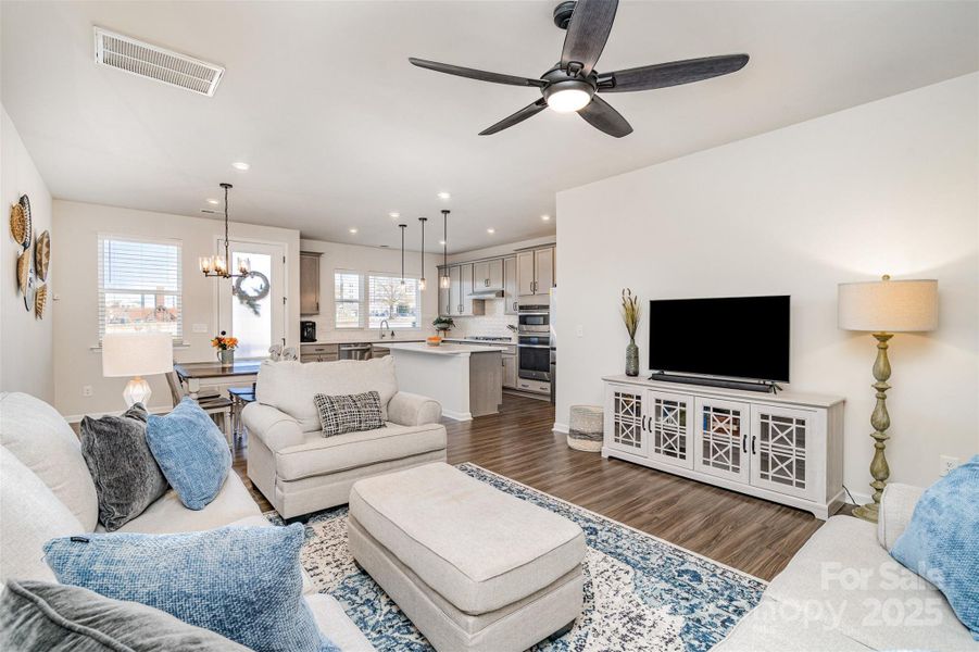 Furnished interior view inside a new home in , Kannapolis (Image 11). Furnished interior view inside a new home in , Kannapolis (Image 11).