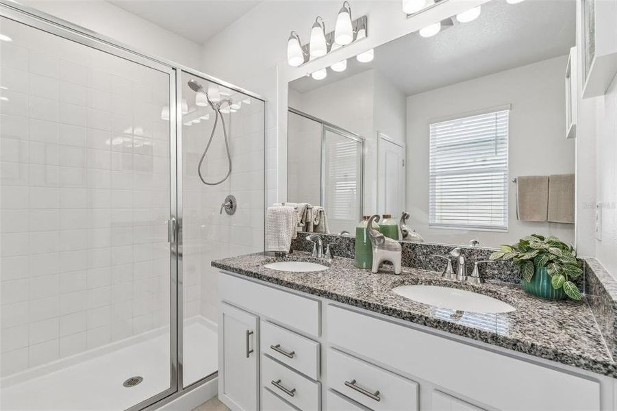 Furnished interior view inside a new home in Riverstone, Land O' Lakes (Image 30). Furnished interior view inside a new home in Riverstone, Land O' Lakes (Image 30).