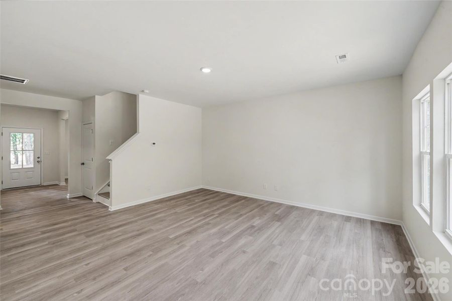 Spacious, unfurnished interior of a new home in , Iron Station (Image 20).