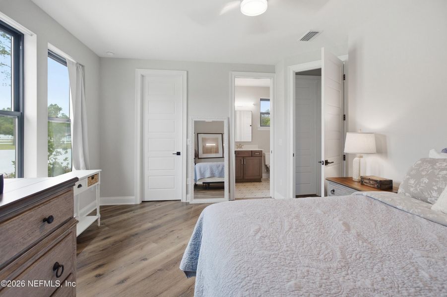 Furnished interior view inside a new home in , St. Augustine (Image 34).