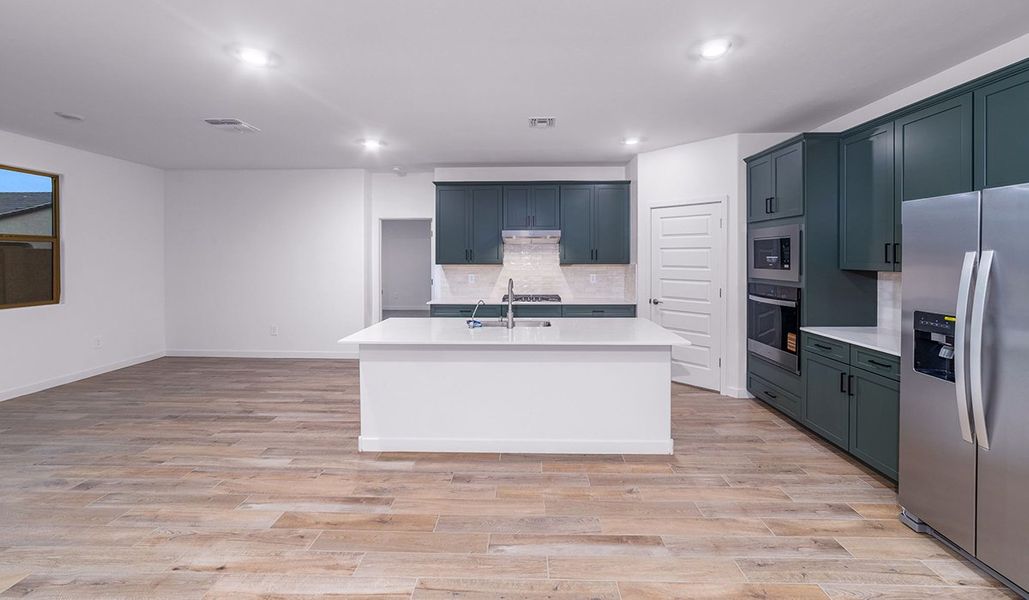 Furnished interior view inside a new home in Saguaro Bloom, Marana (Image 4). Furnished interior view inside a new home in Saguaro Bloom, Marana (Image 4).