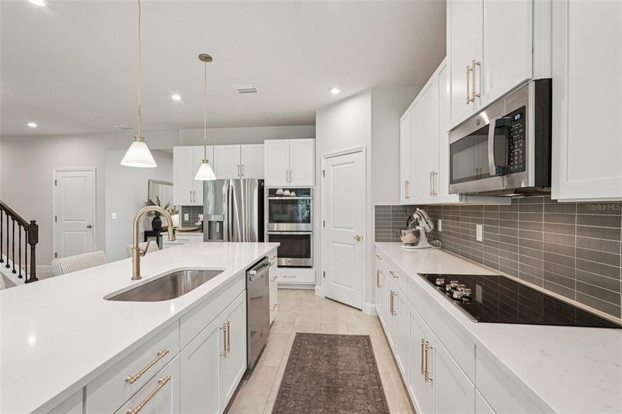 Furnished interior view inside a new home in , Parrish (Image 11).