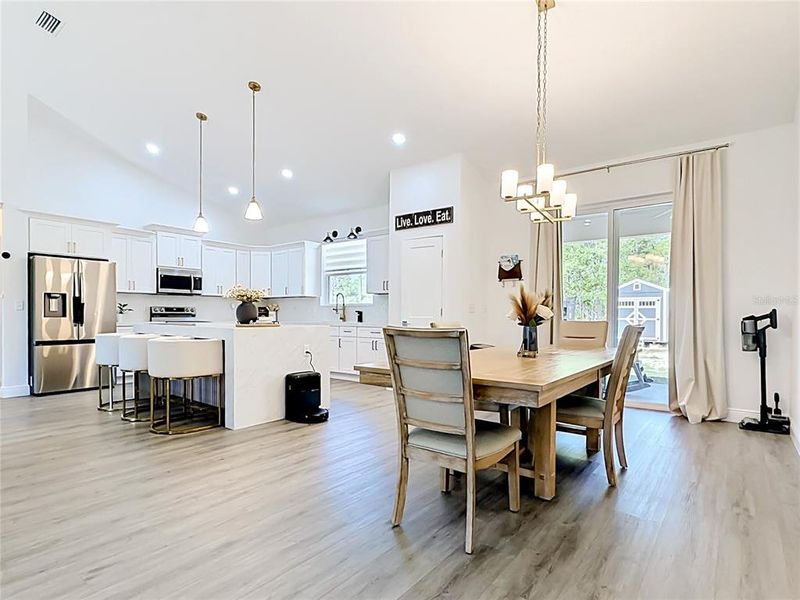 Furnished interior view inside a new home in , Dunnellon (Image 11).