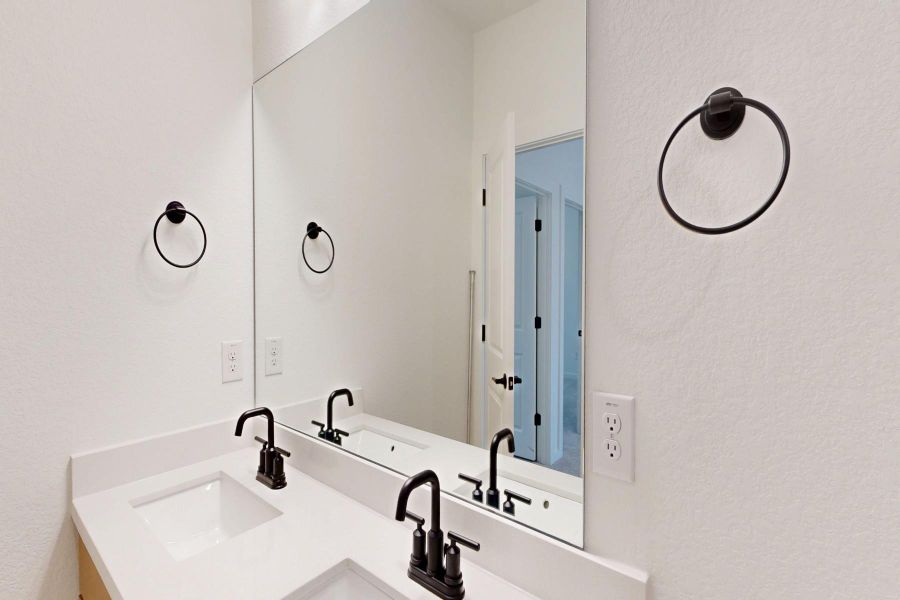 Furnished interior view inside a new home in Heritage, Dripping Springs (Image 7).