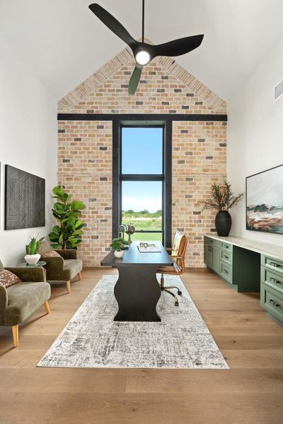 Furnished interior view inside a new home in , Liberty Hill (Image 16).