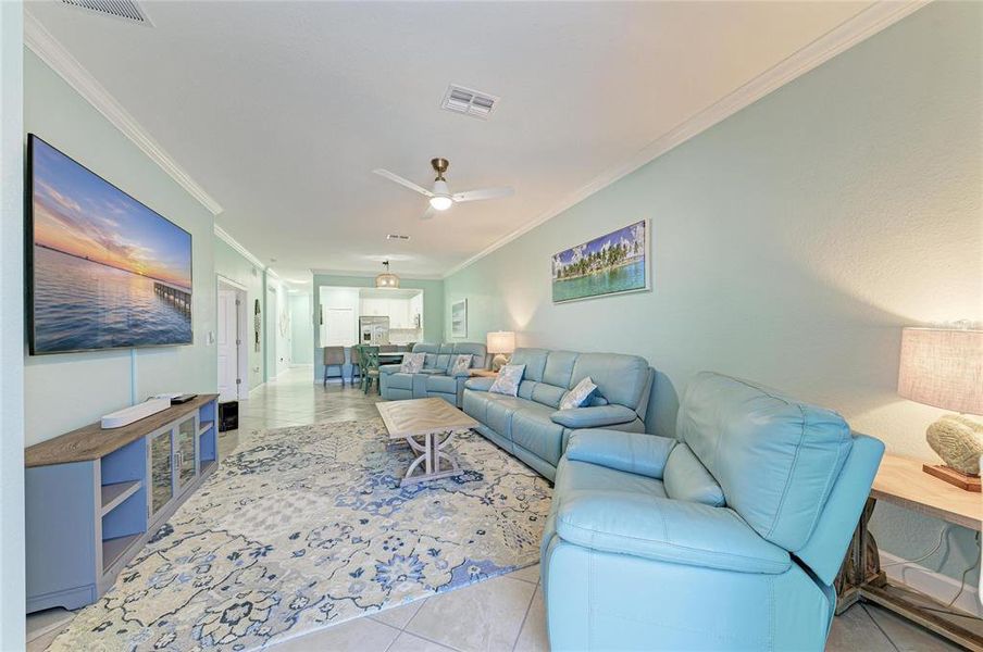 Furnished interior view inside a new home in , Englewood (Image 8). Furnished interior view inside a new home in , Englewood (Image 8).