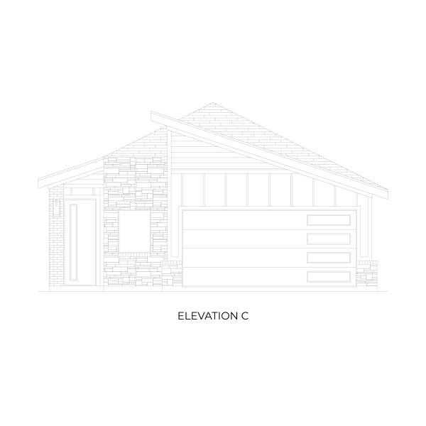 Representative rendering of the exterior for the Grant Select FS by First Texas Homes (Image 6).