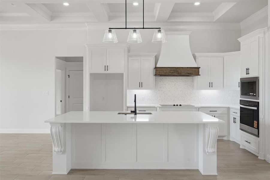 Furnished interior view inside a new home in , Weatherford (Image 7).