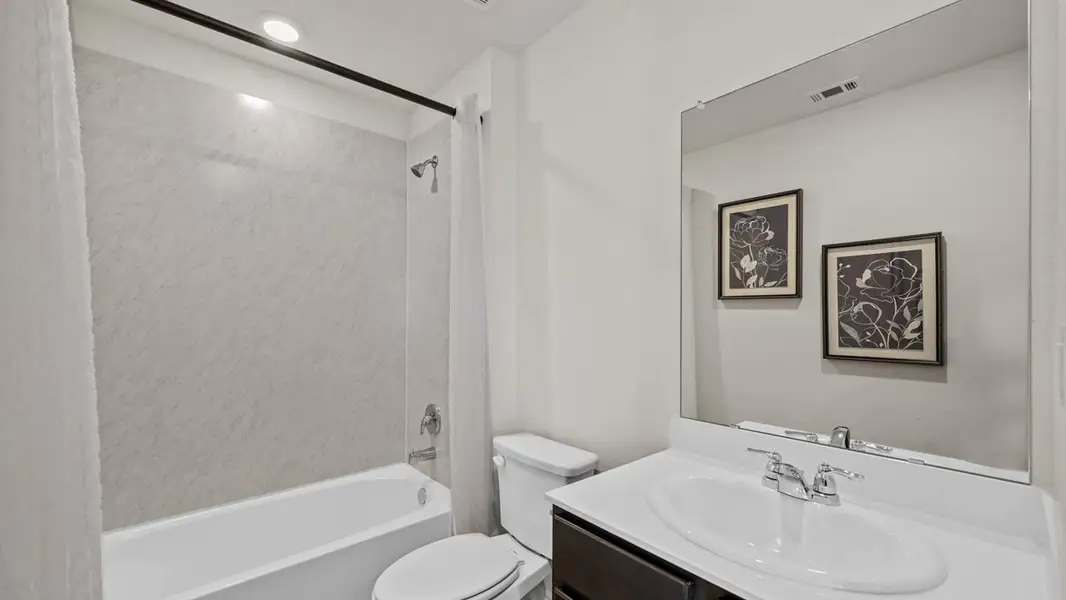 Furnished interior view inside a new home in Waverly Estates, Josephine (Image 4).