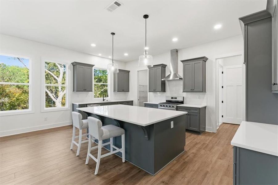Furnished interior view inside a new home in , Cartersville (Image 9).