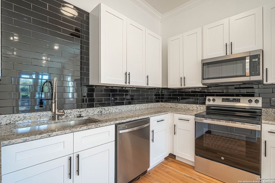 Furnished interior view inside a new home in , San Antonio (Image 7). Furnished interior view inside a new home in , San Antonio (Image 7).