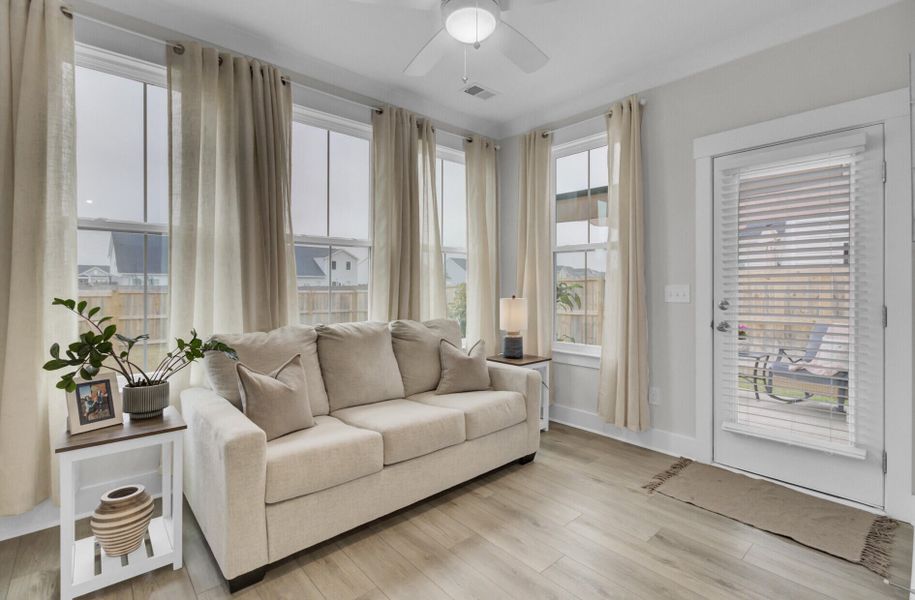 Furnished interior view inside a new home in Lochton, Summerville (Image 43).